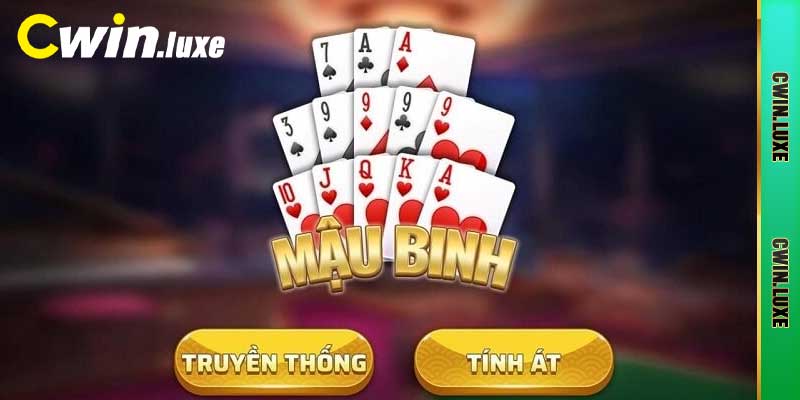 Game bài mậu binh Cwin